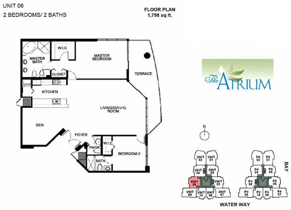 Atrium Floorplans