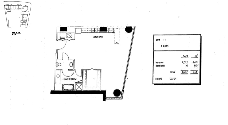 1800 Club Brickell Floorplans
