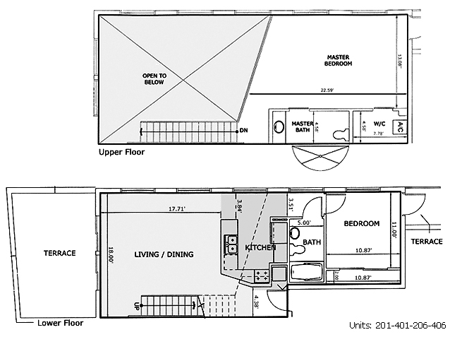 Alliage Lofts Floorplans